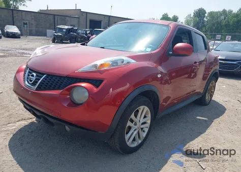 2013 Nissan Juke Sl из США, поврежденный, VIN JN8AF5MV8DT209761